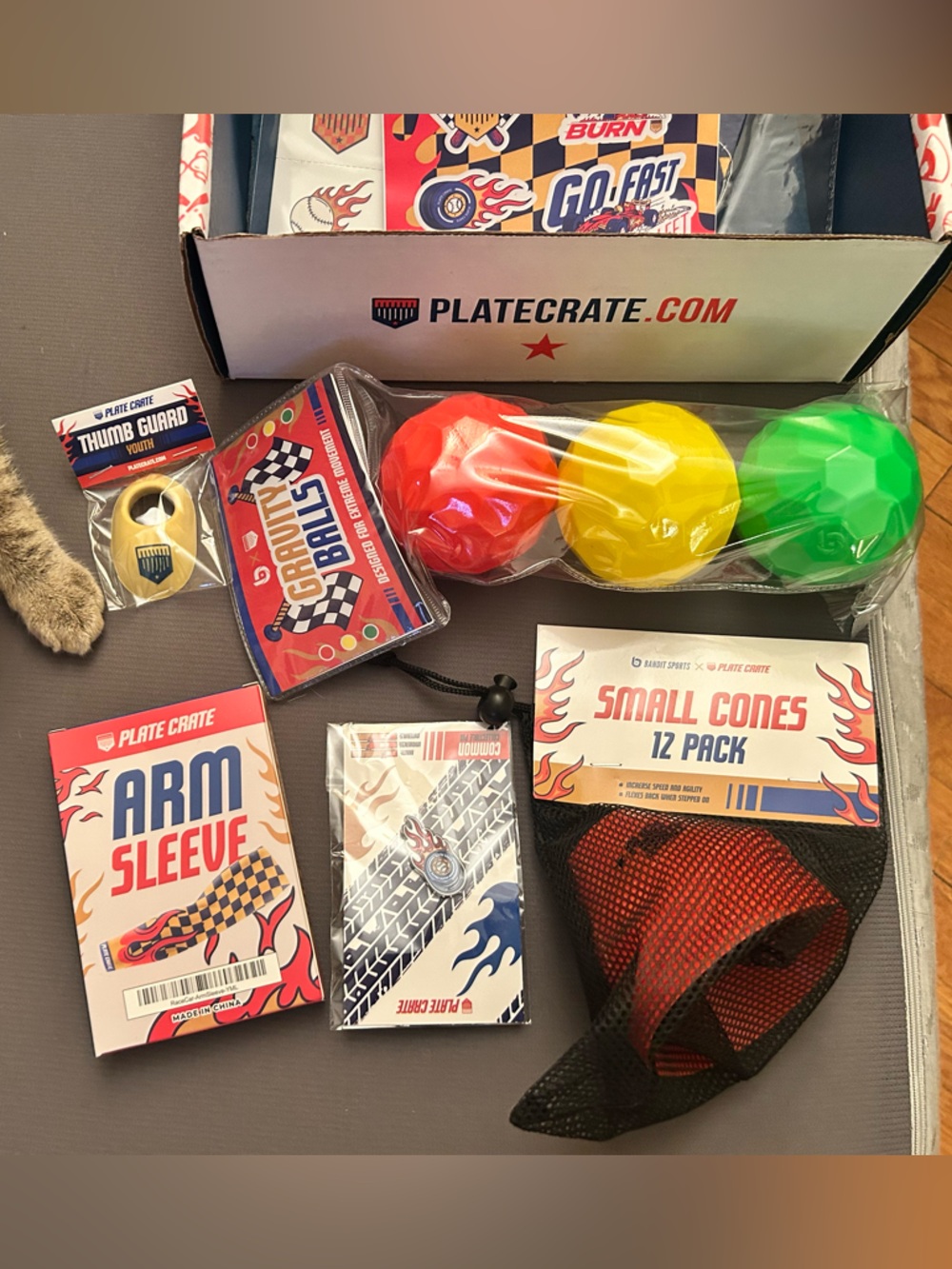 New Plate Crate Racecar Box